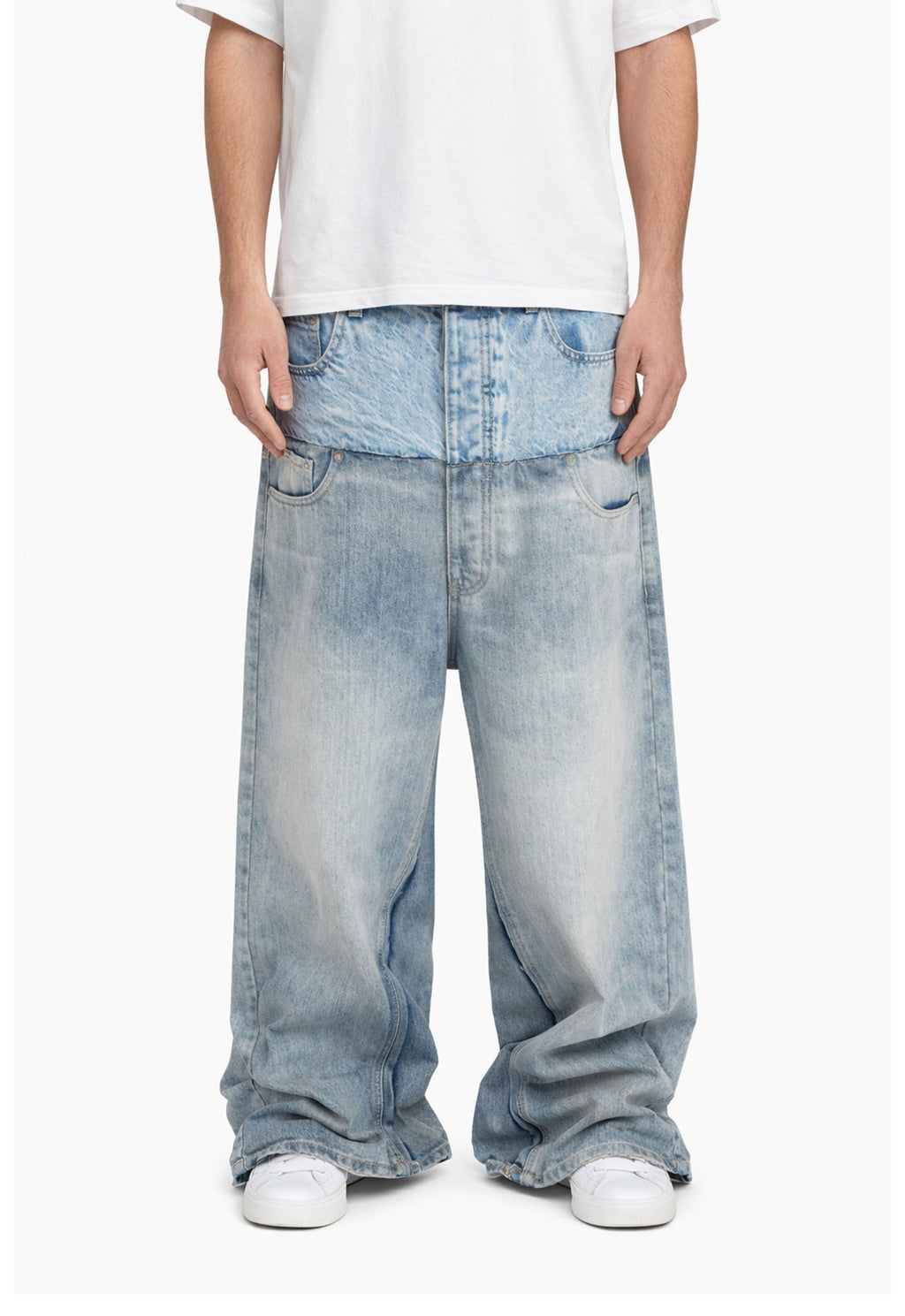 Men’s WIDEBOY DOUBLE DENIM