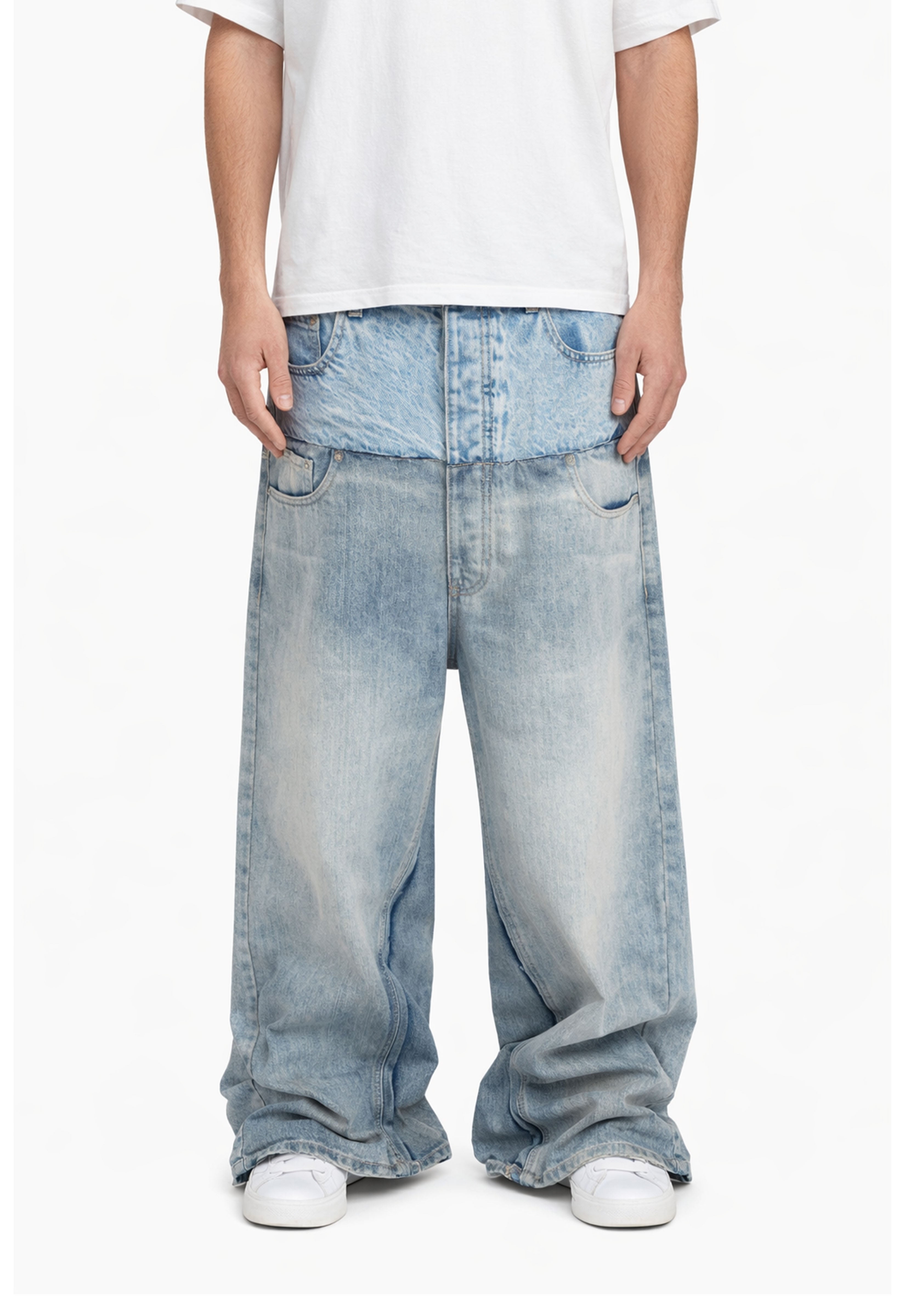 Men’s WIDEBOY DOUBLE DENIM