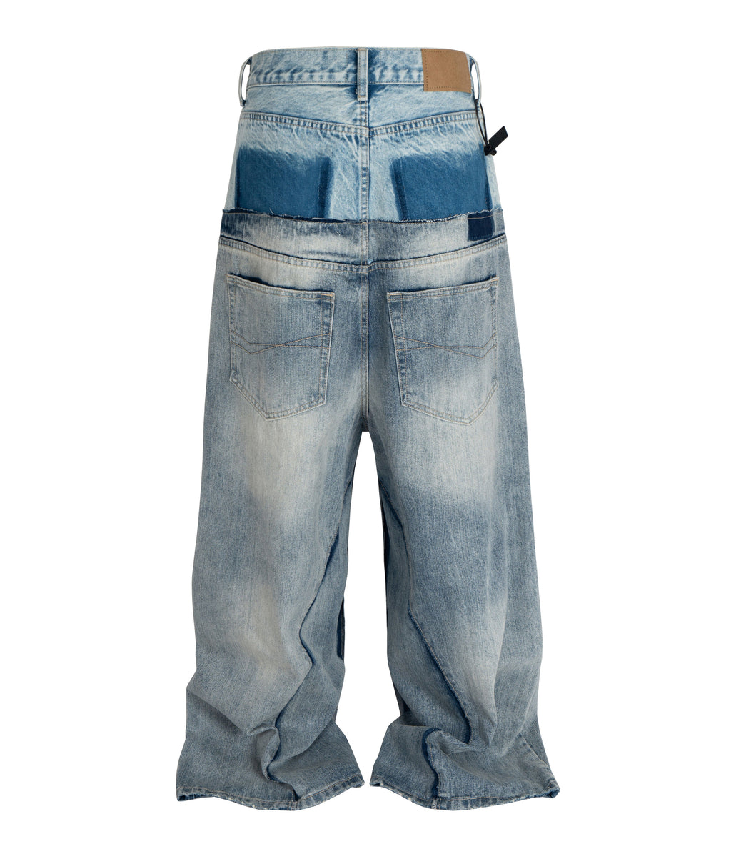 Men’s WIDEBOY DOUBLE DENIM