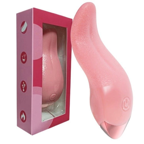 Tongue Clit Licking Vibrator G-Spot Sucking Oral Massager Sex Toys For